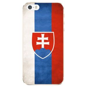 Odolné silikónové puzdro iSaprio - Slovakia Flag - iPhone 5/5S/SE vyobraziť