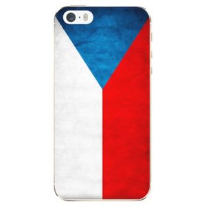 Odolné silikónové puzdro iSaprio - Czech Flag - iPhone 5/5S/SE vyobraziť