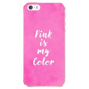 Odolné silikónové puzdro iSaprio - Pink is my color - iPhone 5/5S/SE vyobraziť