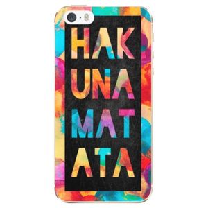 Odolné silikónové puzdro iSaprio - Hakuna Matata 01 - iPhone 5/5S/SE vyobraziť