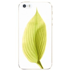 Odolné silikónové puzdro iSaprio - Green Leaf - iPhone 5/5S/SE vyobraziť