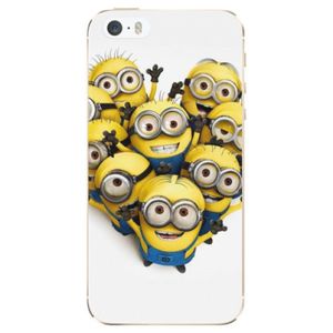 Odolné silikónové puzdro iSaprio - Mimons 01 - iPhone 5/5S/SE vyobraziť