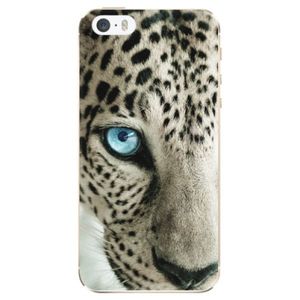 Odolné silikónové puzdro iSaprio - White Panther - iPhone 5/5S/SE vyobraziť