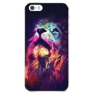 Odolné silikónové puzdro iSaprio - Lion in Colors - iPhone 5/5S/SE vyobraziť