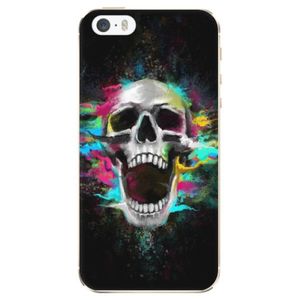 Odolné silikónové puzdro iSaprio - Skull in Colors - iPhone 5/5S/SE vyobraziť