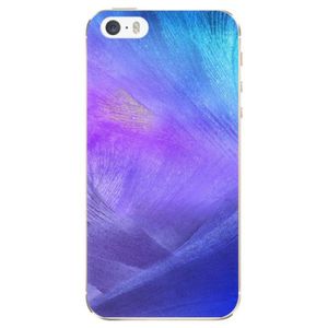 Odolné silikónové puzdro iSaprio - Purple Feathers - iPhone 5/5S/SE vyobraziť