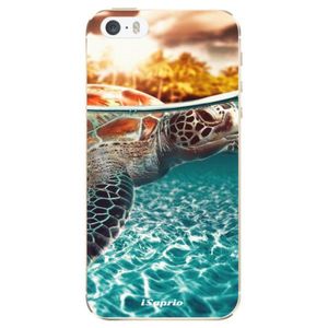 Odolné silikónové puzdro iSaprio - Turtle 01 - iPhone 5/5S/SE vyobraziť