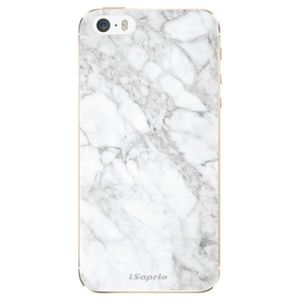 Odolné silikónové puzdro iSaprio - SilverMarble 14 - iPhone 5/5S/SE vyobraziť