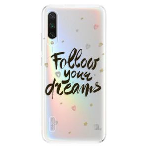 Odolné silikónové puzdro iSaprio - Follow Your Dreams - black - Xiaomi Mi A3 vyobraziť