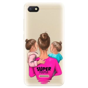 Odolné silikónové puzdro iSaprio - Super Mama - Two Girls - Xiaomi Redmi 6A vyobraziť