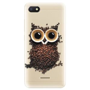 Odolné silikónové puzdro iSaprio - Owl And Coffee - Xiaomi Redmi 6A vyobraziť