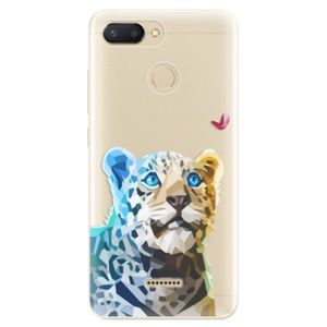 Odolné silikónové puzdro iSaprio - Leopard With Butterfly - Xiaomi Redmi 6 vyobraziť