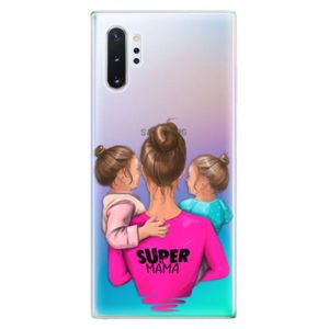 Odolné silikónové puzdro iSaprio - Super Mama - Two Girls - Samsung Galaxy Note 10+ vyobraziť