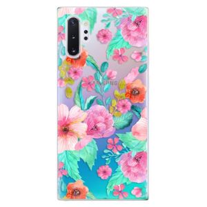 Odolné silikónové puzdro iSaprio - Flower Pattern 01 - Samsung Galaxy Note 10+ vyobraziť