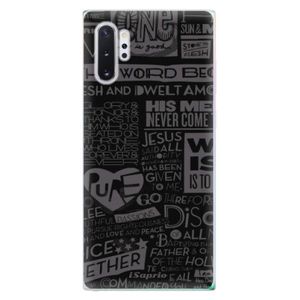 Odolné silikónové puzdro iSaprio - Text 01 - Samsung Galaxy Note 10+ vyobraziť