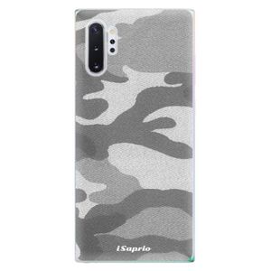 Odolné silikónové puzdro iSaprio - Gray Camuflage 02 - Samsung Galaxy Note 10+ vyobraziť