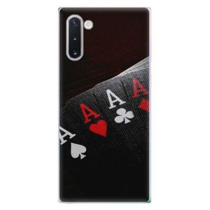 Odolné silikónové puzdro iSaprio - Poker - Samsung Galaxy Note 10 vyobraziť
