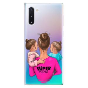 Odolné silikónové puzdro iSaprio - Super Mama - Two Girls - Samsung Galaxy Note 10 vyobraziť