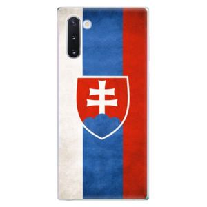 Odolné silikónové puzdro iSaprio - Slovakia Flag - Samsung Galaxy Note 10 vyobraziť