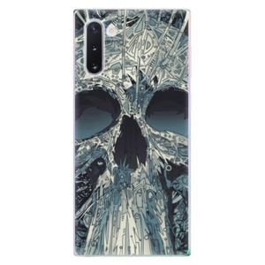Odolné silikónové puzdro iSaprio - Abstract Skull - Samsung Galaxy Note 10 vyobraziť