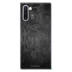 Odolné silikónové puzdro iSaprio - Black Wood 13 - Samsung Galaxy Note 10 vyobraziť