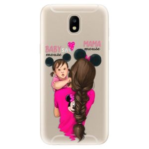 Odolné silikónové puzdro iSaprio - Mama Mouse Brunette and Girl - Samsung Galaxy J5 2017 vyobraziť