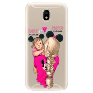 Odolné silikónové puzdro iSaprio - Mama Mouse Blond and Girl - Samsung Galaxy J5 2017 vyobraziť