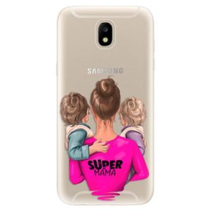 Odolné silikónové puzdro iSaprio - Super Mama - Two Boys - Samsung Galaxy J5 2017 vyobraziť