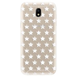 Odolné silikónové puzdro iSaprio - Stars Pattern - white - Samsung Galaxy J5 2017 vyobraziť