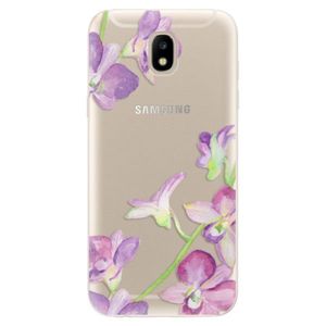Odolné silikónové puzdro iSaprio - Purple Orchid - Samsung Galaxy J5 2017 vyobraziť