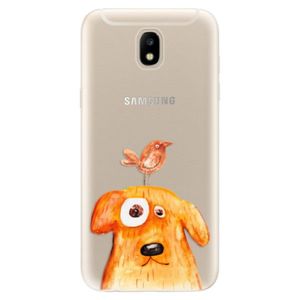 Odolné silikónové puzdro iSaprio - Dog And Bird - Samsung Galaxy J5 2017 vyobraziť