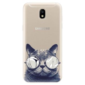 Odolné silikónové puzdro iSaprio - Crazy Cat 01 - Samsung Galaxy J5 2017 vyobraziť