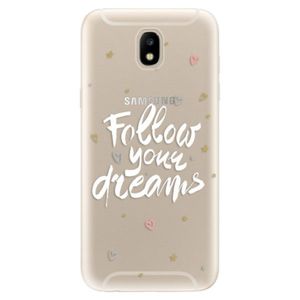 Odolné silikónové puzdro iSaprio - Follow Your Dreams - white - Samsung Galaxy J5 2017 vyobraziť