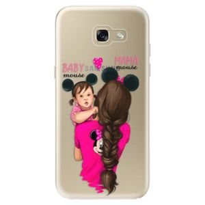 Odolné silikónové puzdro iSaprio - Mama Mouse Brunette and Girl - Samsung Galaxy A5 2017 vyobraziť