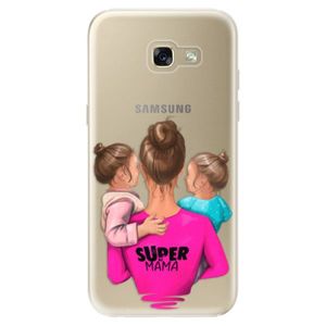 Odolné silikónové puzdro iSaprio - Super Mama - Two Girls - Samsung Galaxy A5 2017 vyobraziť