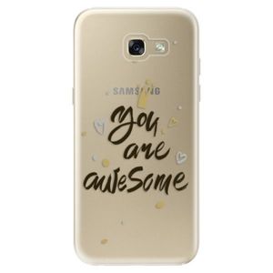 Odolné silikónové puzdro iSaprio - You Are Awesome - black - Samsung Galaxy A5 2017 vyobraziť