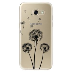 Odolné silikónové puzdro iSaprio - Three Dandelions - black - Samsung Galaxy A5 2017 vyobraziť