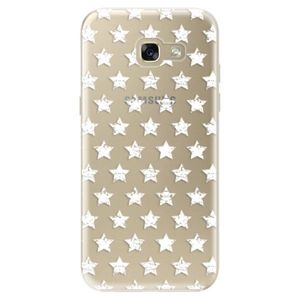 Odolné silikónové puzdro iSaprio - Stars Pattern - white - Samsung Galaxy A5 2017 vyobraziť