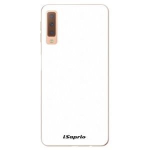 Odolné silikónové puzdro iSaprio - 4Pure - bílý - Samsung Galaxy A7 (2018) vyobraziť
