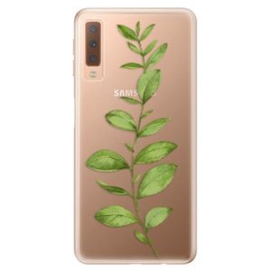 Odolné silikónové puzdro iSaprio - Green Plant 01 - Samsung Galaxy A7 (2018) vyobraziť