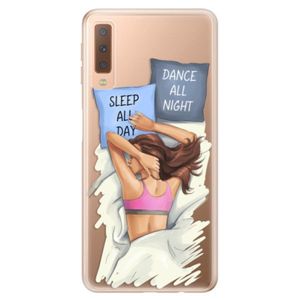 Odolné silikónové puzdro iSaprio - Dance and Sleep - Samsung Galaxy A7 (2018) vyobraziť