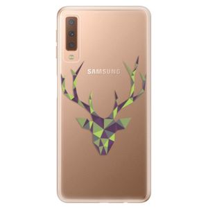 Odolné silikónové puzdro iSaprio - Deer Green - Samsung Galaxy A7 (2018) vyobraziť