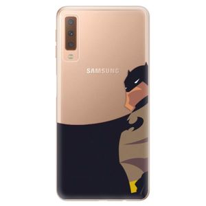 Odolné silikónové puzdro iSaprio - BaT Comics - Samsung Galaxy A7 (2018) vyobraziť