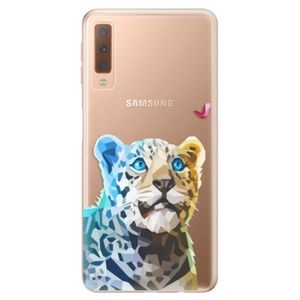 Odolné silikónové puzdro iSaprio - Leopard With Butterfly - Samsung Galaxy A7 (2018) vyobraziť