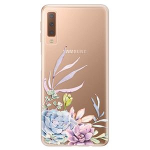 Odolné silikónové puzdro iSaprio - Succulent 01 - Samsung Galaxy A7 (2018) vyobraziť