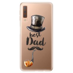 Odolné silikónové puzdro iSaprio - Best Dad - Samsung Galaxy A7 (2018) vyobraziť