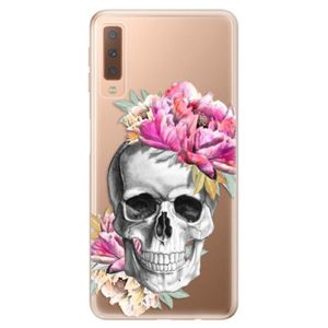 Odolné silikónové puzdro iSaprio - Pretty Skull - Samsung Galaxy A7 (2018) vyobraziť