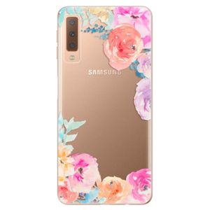 Odolné silikónové puzdro iSaprio - Flower Brush - Samsung Galaxy A7 (2018) vyobraziť