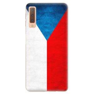 Odolné silikónové puzdro iSaprio - Czech Flag - Samsung Galaxy A7 (2018) vyobraziť