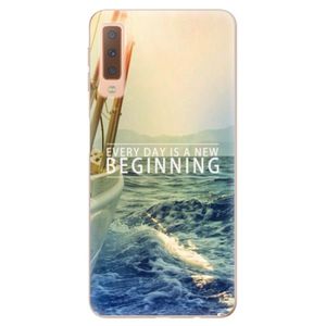 Odolné silikónové puzdro iSaprio - Beginning - Samsung Galaxy A7 (2018) vyobraziť
